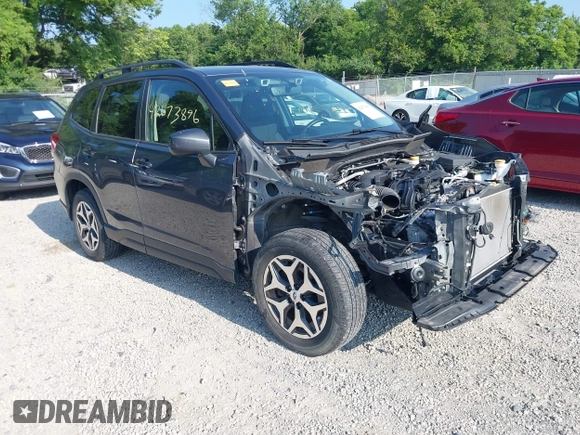 2021 Subaru Forester Premium z VIN JF2SKAJC9MH562537, wystawiony jako IAAI lot #42673896 z przebiegiem 66 819 mil mil oraz . Historia ofert i sprzedaży dostępna na DreamBid. Obrazek 1.