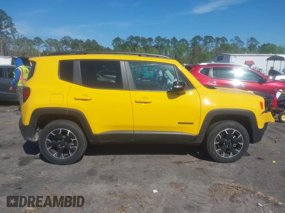 2023 Jeep Renegade Upland with VIN ZACNJDB11PPP58351, listed as a IAAI auction lot 41890948 with 34,453 mi miles and . Bid and sale history available at DreamBid. Image 13.