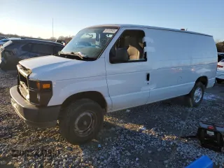 2011 Ford Econoline Cargo Commercial with VIN 1FTNE2EL8BDA78947, listed as a Copart auction lot 89159945 with Not Provided miles and Salvage Title. Bid and sale history available at carsss.com. Image 1.