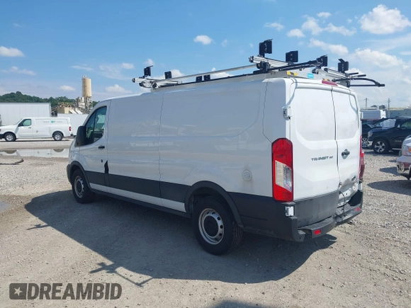 2021 Ford Transit Cargo with VIN 1FTYE1Y80MKA75151, listed as a IAAI auction lot 42577609 with 91,623 mi miles and . Bid and sale history available at DreamBid. Image 3.