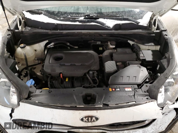 2020 Kia Sportage LX with VIN KNDPMCAC7L7661985, listed as a Copart auction lot 46394705 with 74,755 mi miles and Salvage Title. Bid and sale history available at carsss.com. Image 12.