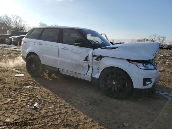 2016 Land Rover Range Rover Sport V8 Dynamic with VIN SALWR2EF4GA105341, listed as a Copart auction lot 42634685 with 107,376 mi miles and Salvage Title. Bid and sale history available at carsss.com. Image 4.