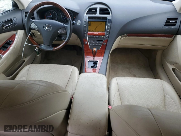 2011 Lexus ES 330 with VIN JTHBK1EGXB2460965, listed as a Copart auction lot 50342435 with 131,205 mi miles and Salvage Title. Bid and sale history available at DreamBid. Image 8.