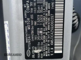 2016 Hyundai Tucson Limited z VIN KM8J3CA25GU060397, wystawiony jako Copart lot #54779025 z przebiegiem 135 358 mil mil oraz Szkoda całkowita • Salvage title. Historia ofert i sprzedaży dostępna na DreamBid. Obrazek 13.