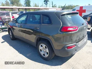 2015 Jeep Cherokee Sport z VIN 1C4PJLAB6FW722642, wystawiony jako IAAI lot #42742619 z przebiegiem 147 517 mil mil oraz . Historia ofert i sprzedaży dostępna na DreamBid. Obrazek 3.