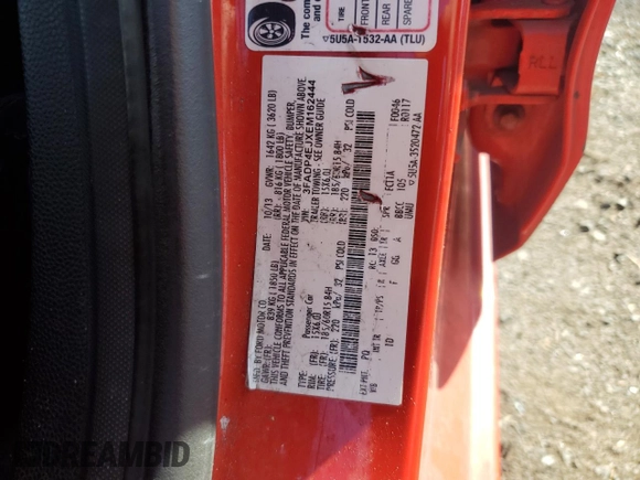 2014 Ford Fiesta SE with VIN 3FADP4EJXEM162444, listed as a Copart auction lot 54119975 with 216,730 mi miles and Salvage Title. Bid and sale history available at DreamBid. Image 12.