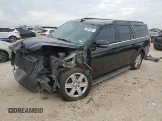 2019 Ford Expedition Max XLT z VIN 1FMJK1HTXKEA07297, wystawiony jako Copart lot #46040415 z przebiegiem Nie podano mil oraz Szkoda całkowita • Salvage title. Historia ofert i sprzedaży dostępna na DreamBid. Obrazek 1.