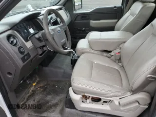 2009 Ford F-150 XL with VIN 1FTRF12W89KB80567, listed as a Copart auction lot 55315305 with 144,411 mi miles and Salvage Title. Bid and sale history available at carsss.com. Image 7.