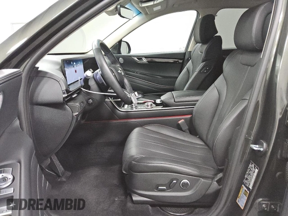 2025 Genesis GV80 Standard with VIN KMUHFESB8SU236496, listed as a Copart auction lot 64112645 with 14,668 mi miles and Clean title. Bid and sale history available at DreamBid. Image 7.