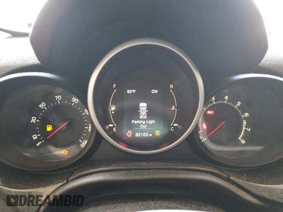 2016 FIAT 500X Pop with VIN ZFBCFXAW0GP334122, listed as a Copart auction lot 62085195 with 82,152 mi miles and Clean title. Bid and sale history available at DreamBid. Image 9.