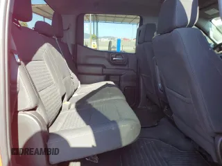2022 Chevrolet Silverado 1500 Custom with VIN 1GCPABEK0NZ516377, listed as a Copart auction lot 52199015 with 51,751 mi miles and Salvage Title. Bid and sale history available at DreamBid. Image 10.