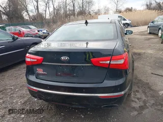 2016 Kia Cadenza Premium with VIN KNALN4D76G5208021, listed as a IAAI auction lot 41674106 with 87,800 mi miles. Bid and sale history available at carsss.com. Image 17.