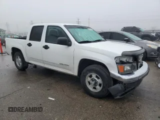 2004 GMC Canyon 1SB SLE Z85 with VIN 1GTCS136348213545, listed as a Copart auction lot 85020254 with 190,093 mi miles and Salvage Title. Bid and sale history available at carsss.com. Image 4.