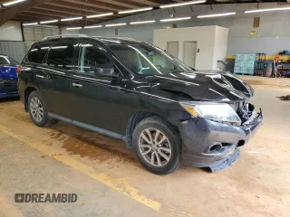 2016 Nissan Pathfinder SV z VIN 5N1AR2MM1GC644808, wystawiony jako Copart lot #56717085 z przebiegiem Nie podano mil oraz Szkoda całkowita • Salvage title. Historia ofert i sprzedaży dostępna na DreamBid. Obrazek 4.