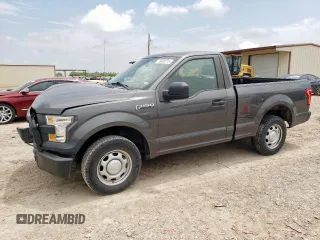 2015 Ford F-150 XL z VIN 1FTMF1C82FKD07349, wystawiony jako Copart lot #59480775 z przebiegiem 46 096 mil mil oraz Szkoda całkowita • Salvage title. Historia ofert i sprzedaży dostępna na DreamBid. Obrazek 1.