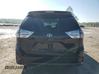 2011 Toyota Sienna SE with VIN 5TDXK3DCXBS048314, listed as a Copart auction lot 55989415 with 200,841 mi miles and Salvage title. Bid and sale history available at DreamBid. Image 6.