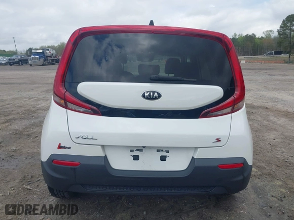 2021 Kia Soul LX with VIN KNDJ23AUXM7136683, listed as a IAAI auction lot 41905050 with 57,562 mi miles. Bid and sale history available at carsss.com. Image 16.