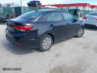 2018 Kia Rio LX with VIN 3KPA24AB8JE068304, listed as a IAAI auction lot 41853804 with 95,256 mi miles. Bid and sale history available at carsss.com. Image 4.