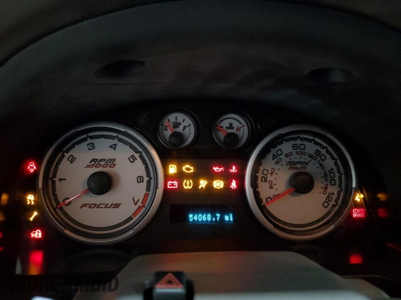 2010 Ford Focus S with VIN 1FAHP3EN1AW290306, listed as a Copart auction lot 52053585 with 54,068 mi miles and Salvage Title. Bid and sale history available at carsss.com. Image 9.
