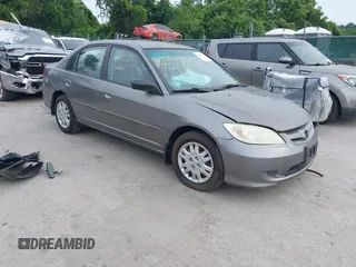 2005 Honda Civic LX z VIN 2HGES16555H633462, wystawiony jako IAAI lot #42352824 z przebiegiem 200 091 mil mil oraz . Historia ofert i sprzedaży dostępna na DreamBid. Obrazek 1.