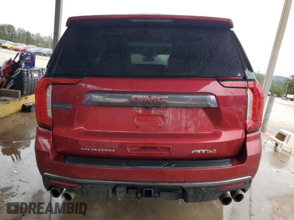 2023 GMC Yukon AT4 with VIN 1GKS2CKL6PR248694, listed as a Copart auction lot 44624245 with 41,182 mi miles and Salvage Title. Bid and sale history available at carsss.com. Image 6.