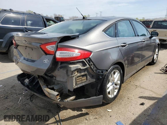 2013 Ford Fusion SE with VIN 3FA6P0HRXDR105455, listed as a Copart auction lot 53437655 with 103,397 mi miles and Salvage Title. Bid and sale history available at DreamBid. Image 3.
