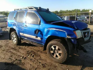 2012 Nissan Xterra X with VIN 5N1AN0NW9CC510817, listed as a IAAI auction lot 41974185 with 138,350 mi miles. Bid and sale history available at carsss.com. Image 1.