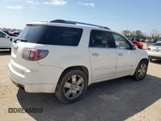 2013 GMC Acadia Denali with VIN 1GKKVTKD4DJ235985, listed as a Copart auction lot 46792055 with 187,364 mi miles and Salvage Title. Bid and sale history available at carsss.com. Image 3.