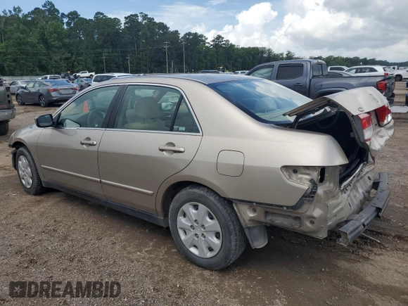 2003 Honda Accord LX with VIN JHMCM56393C057959, listed as a Copart auction lot 63533025 with 96,232 mi miles and Salvage title. Bid and sale history available at DreamBid. Image 2.