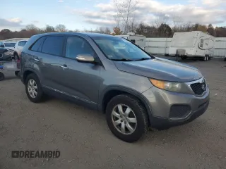 2012 Kia Sorento LX with VIN 5XYKT4A11CG237142, listed as a Copart auction lot 76637024 with 323,504 mi miles and Clean Title. Bid and sale history available at carsss.com. Image 4.