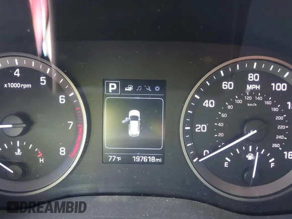 2017 Hyundai Tucson SE with VIN KM8J23A42HU423096, listed as a IAAI auction lot 42066638 with 197,618 mi miles. Bid and sale history available at carsss.com. Image 15.
