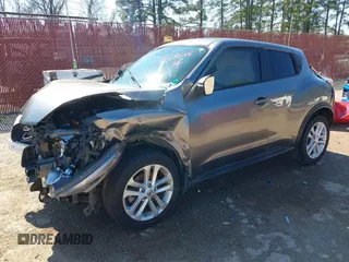 2015 Nissan Juke S with VIN JN8AF5MR3FT506748, listed as a IAAI auction lot 41596464 with 1 mi miles. Bid and sale history available at carsss.com. Image 20.