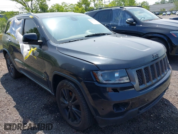 2011 Jeep Grand Cherokee Overland with VIN 1J4RR6GT9BC626061, listed as a IAAI auction lot 42372375 with 125,745 mi miles and . Bid and sale history available at DreamBid. Image 1.