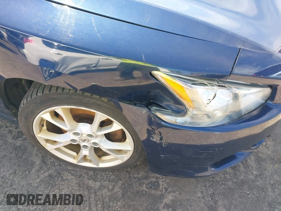 2013 Nissan Maxima SV with VIN 1N4AA5AP9DC805516, listed as a IAAI auction lot 42028936 with 174,555 mi miles and . Bid and sale history available at DreamBid. Image 6.
