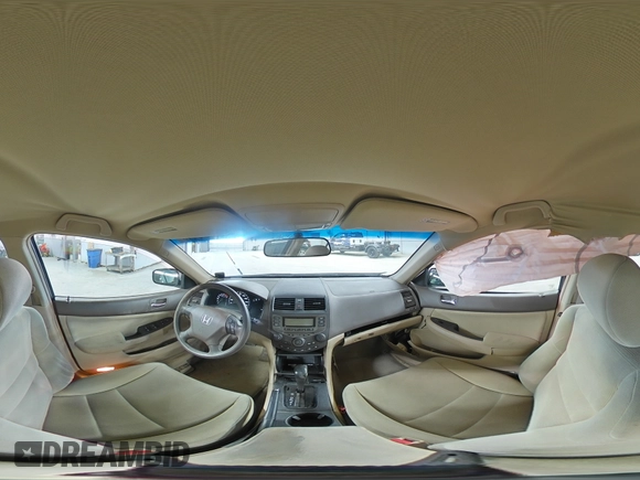 2007 Honda Accord LX with VIN 3HGCM56467G707085, listed as a Copart auction lot 56169445 with 184,254 mi miles and Salvage title. Bid and sale history available at DreamBid. Image 14.