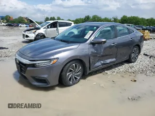 2019 Honda Insight Touring z VIN 19XZE4F98KE001364, wystawiony jako Copart lot #57476455 z przebiegiem 125 192 mil mil oraz Szkoda całkowita • Salvage title. Historia ofert i sprzedaży dostępna na DreamBid. Obrazek 1.