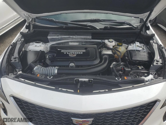 2022 Cadillac XT4 FWD Sport with VIN 1GYFZER44NF118862, listed as a Copart auction lot 75053034 with 14,983 mi miles and Non Repairable. Bid and sale history available at carsss.com. Image 12.