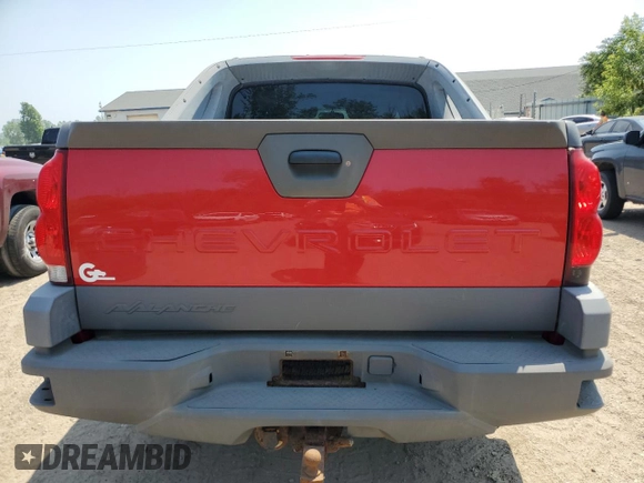 2002 Chevrolet Avalanche z VIN 3GNEK13T22G184696, wystawiony jako Copart lot #83523504 z przebiegiem 187 062 mil mil oraz Czysty tytuł • Clean title. Historia ofert i sprzedaży dostępna na DreamBid. Obrazek 6.