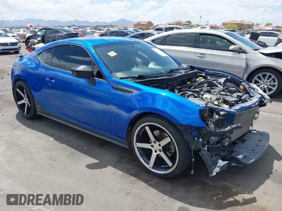 2013 Subaru BRZ Limited with VIN JF1ZCAC14D1604424, listed as a IAAI auction lot 42027795 with 89,269 mi miles. Bid and sale history available at carsss.com. Image 1.