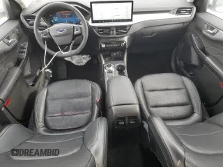 2024 Ford Escape Platinum with VIN 1FMCU9JA2RUA94364, listed as a Copart auction lot 44106135 with 23,229 mi miles and Salvage Title. Bid and sale history available at DreamBid. Image 8.
