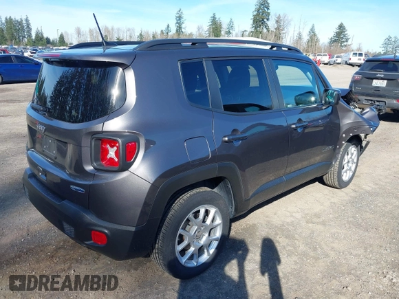2019 Jeep Renegade Latitude z VIN ZACNJBBB4KPK59713, wystawiony jako IAAI lot #41878767 z przebiegiem 28 677 mil mil oraz . Historia ofert i sprzedaży dostępna na DreamBid. Obrazek 4.