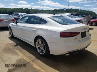 2022 Audi A5 Sportback S line Premium with VIN WAUDACF51MA017065, listed as a Copart auction lot 66199703 with 42,160 mi miles. Bid and sale history available at carsss.com. Image 2.