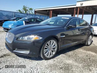 2012 Jaguar XF Portfolio with VIN SAJWA0HB4CLS35664, listed as a Copart auction lot 53427265 with 98,731 mi miles and Salvage Title. Bid and sale history available at carsss.com. Image 1.