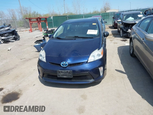 2013 Toyota Prius One with VIN JTDKN3DU0D0351571, listed as a IAAI auction lot 42033388 with 270,161 mi miles and . Bid and sale history available at DreamBid. Image 12.