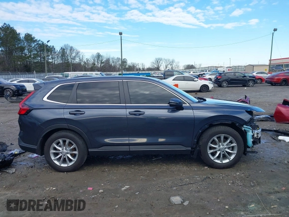 2024 Honda CR-V EX-L with VIN 5J6RS3H74RL004336, listed as a IAAI auction lot 41263781 with 13,295 mi miles and . Bid and sale history available at DreamBid. Image 14.