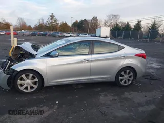 2013 Hyundai Elantra Limited with VIN 5NPDH4AE8DH240093, listed as a IAAI auction lot 41134057 with 131,567 mi miles and . Bid and sale history available at DreamBid. Image 14.
