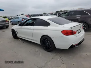 2017 BMW 4 Series 440i with VIN WBA4P1C56HK522557, listed as a Copart auction lot 53156574 with 52,073 mi miles and Salvage Title. Bid and sale history available at carsss.com. Image 2.