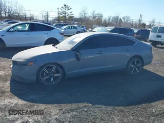 2024 Honda Accord Sport с VIN 1HGCY2F59RA019823, выставлен на аукционе IAAI как лот 41704311 с пробегом 13 806 миль миль и . История ставок и продаж доступна на DreamBid. Изображение 14.