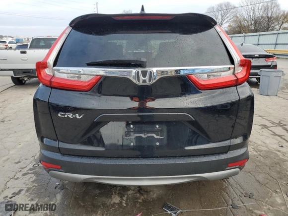 2017 Honda CR-V EX with VIN 7FARW1H55HE010195, listed as a Copart auction lot 82250264 with 160,234 mi miles and Salvage Title. Bid and sale history available at carsss.com. Image 6.