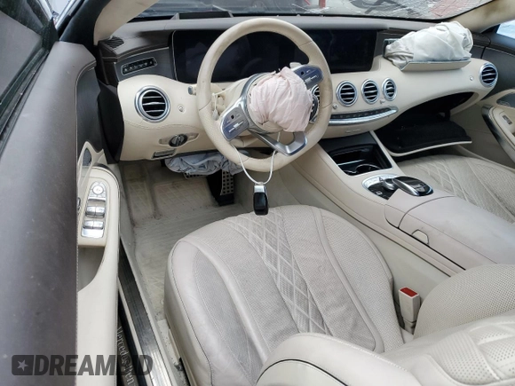 2019 Mercedes-Benz S-Class S 560 with VIN WDDXJ8GB6KA037168, listed as a Copart auction lot 68624014 with 0 mi miles and Clean Title. Bid and sale history available at carsss.com. Image 8.